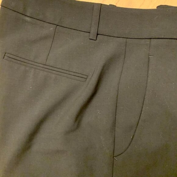 NWOT Theory Yanette Pant Size 2 Black Ankle length - Picture 4 of 8